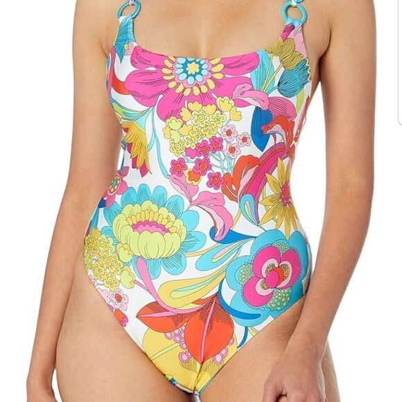 Women's The breezy beauty High Cut One Piece Swimsuit-Bathing Suit - Picture 2 of 13